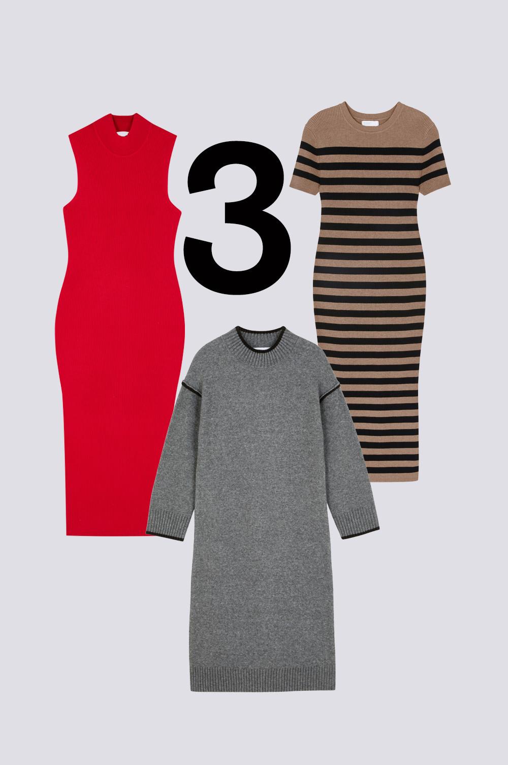 three dresses