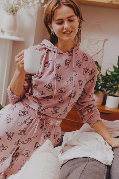 Pijama de mono Disney con gorro Dames Kleding Lingerie en nachtkleding Nachtkleding en pyjama's Primark Nachtkleding en pyjama's 