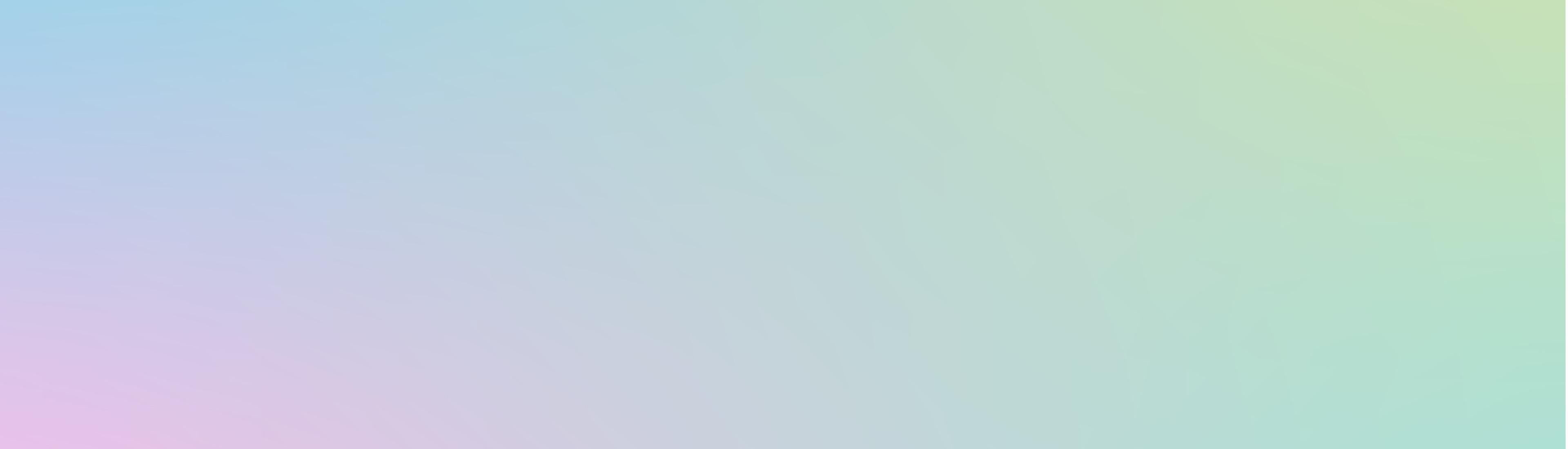 Smooth gradient background transitioning from blue and pink to mint green tones.
