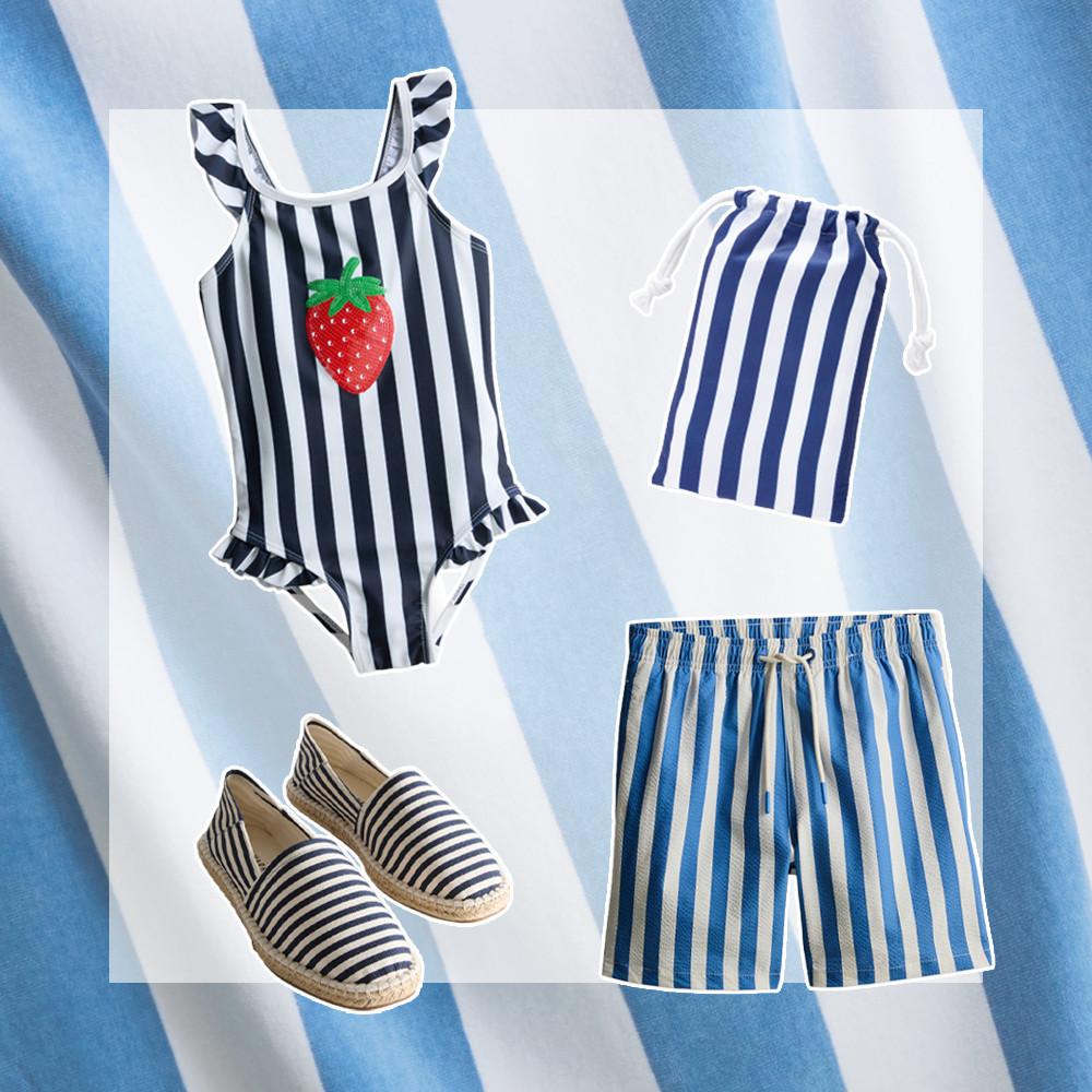 Matching family swimwear