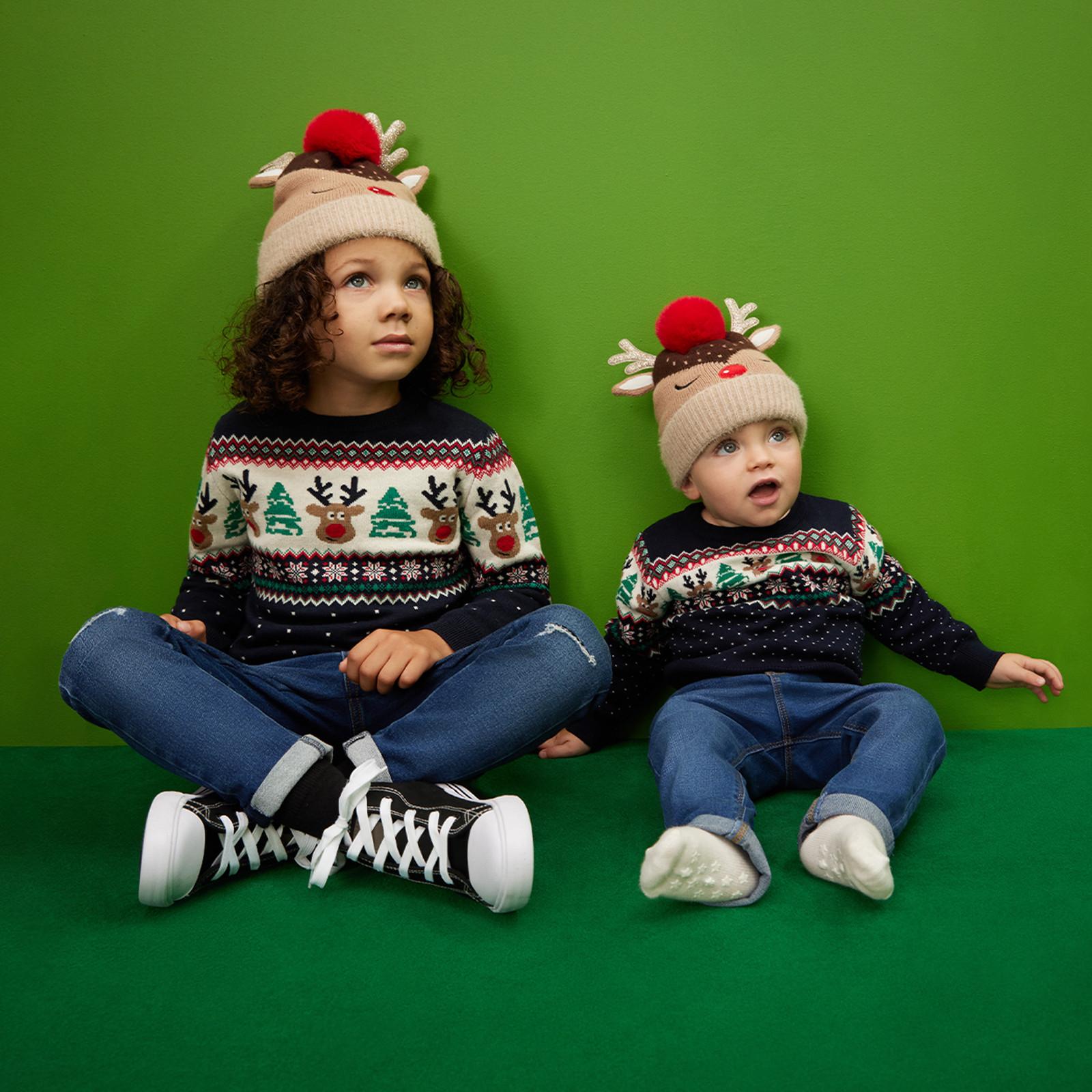 boys sequin christmas jumper