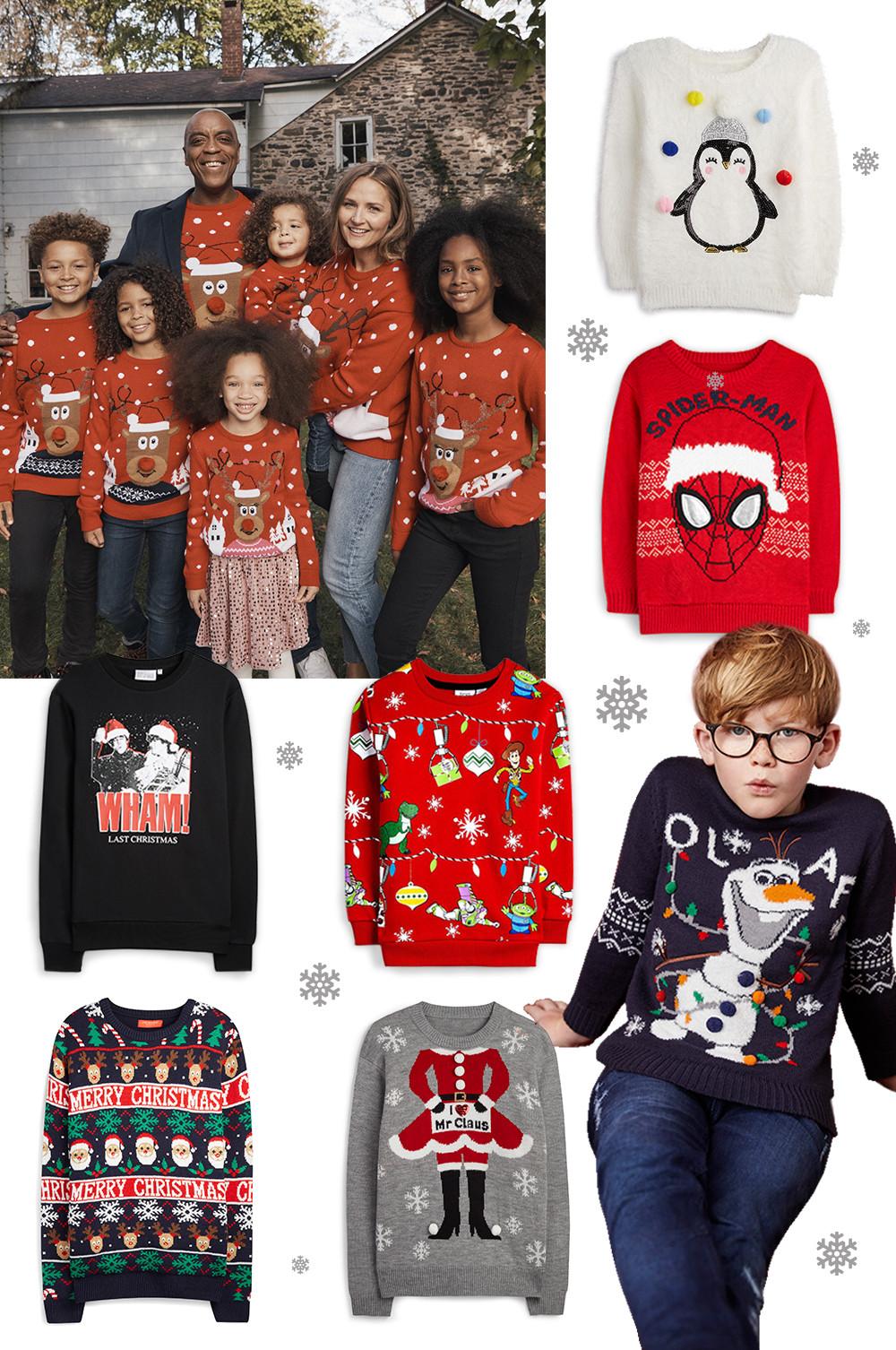 children's christmas sweatshirts