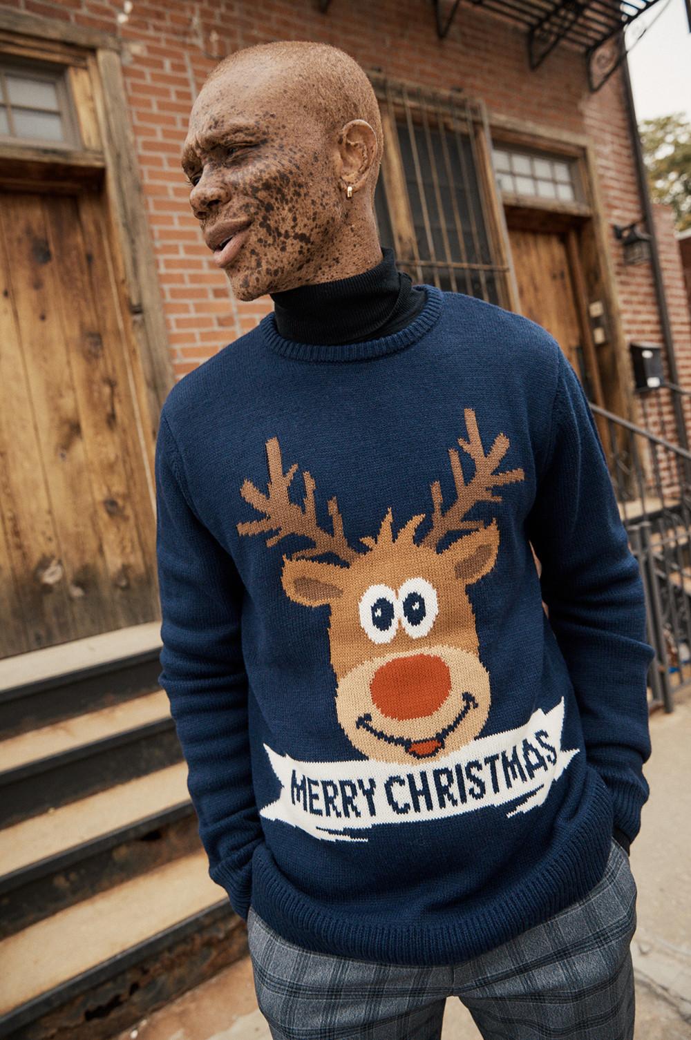 jersey navideño para hombre