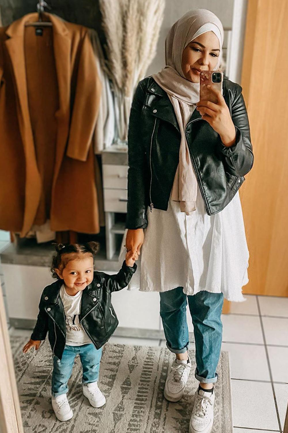 Mother daughter matching on sale jackets