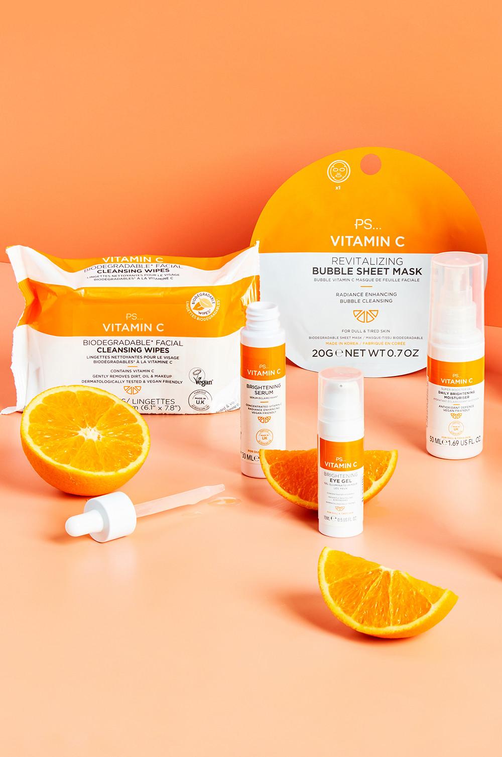 Ligne de soins à la vitamine C