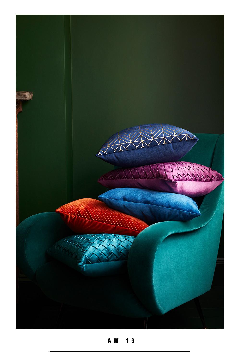 Jewel tone hot sale pillow