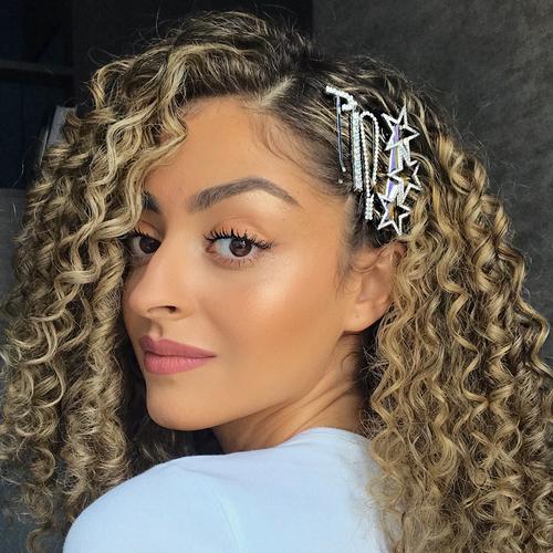 diamante hair slides