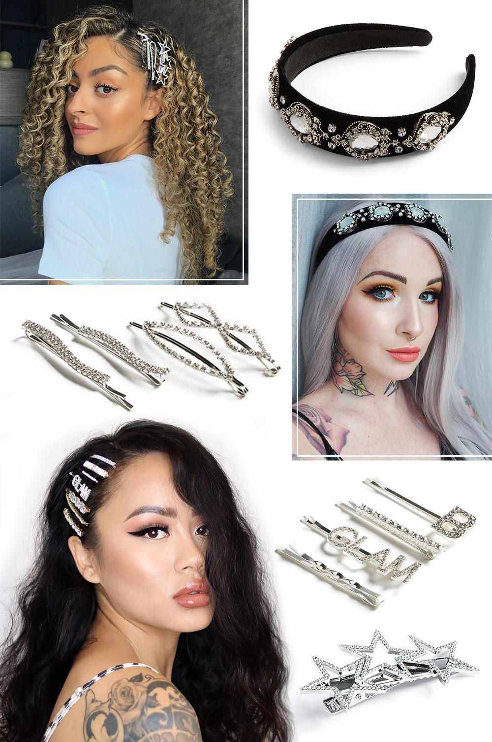 Trending Now Diamante Hair Accessories Primark