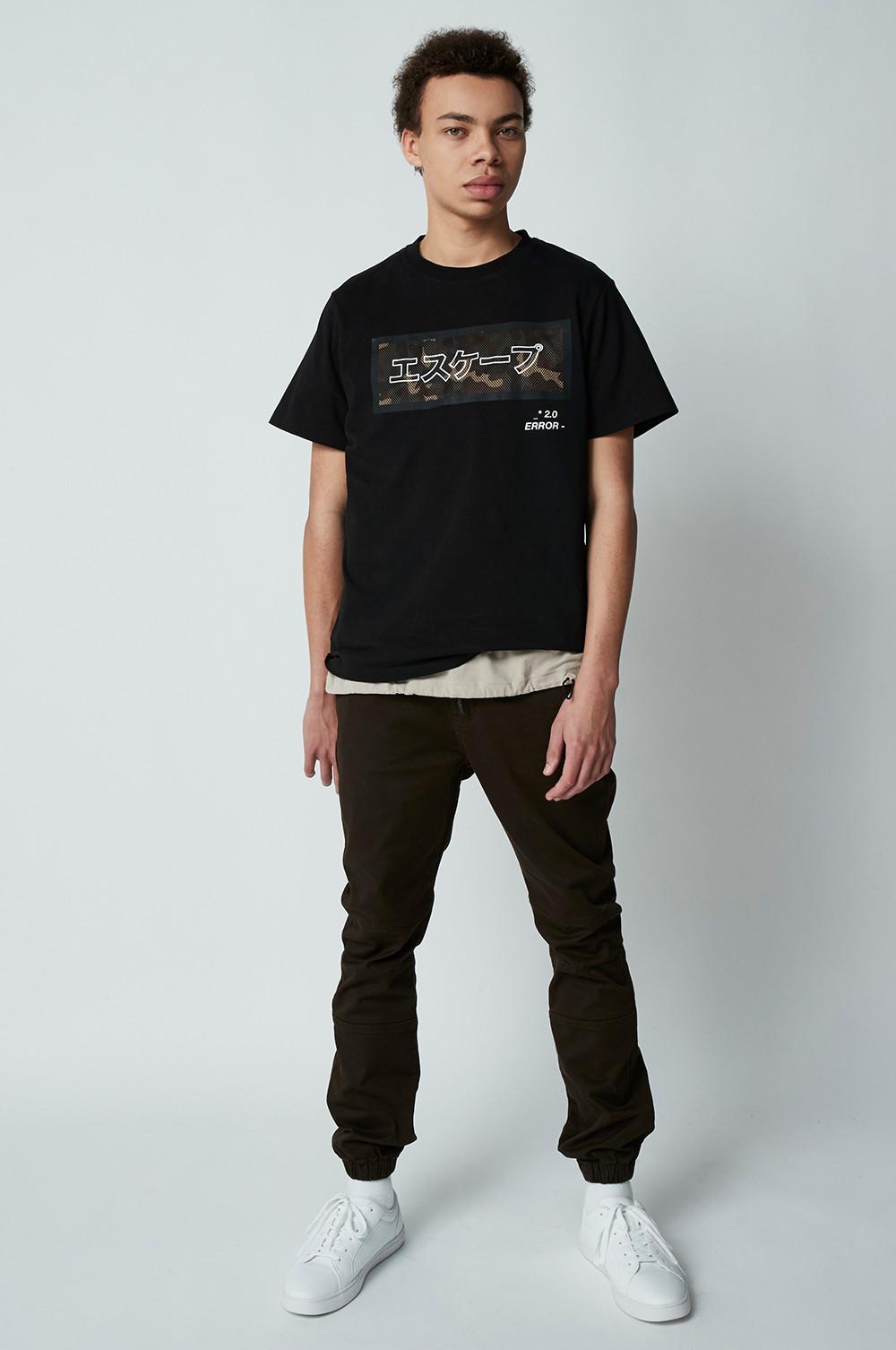 Camouflage and khaki fashion t shirts revamped Primark