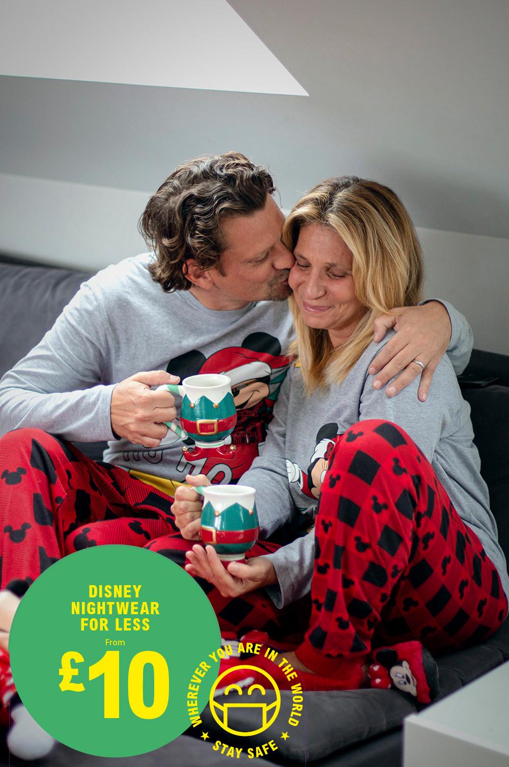 Pijamas de navidad parejas hot sale