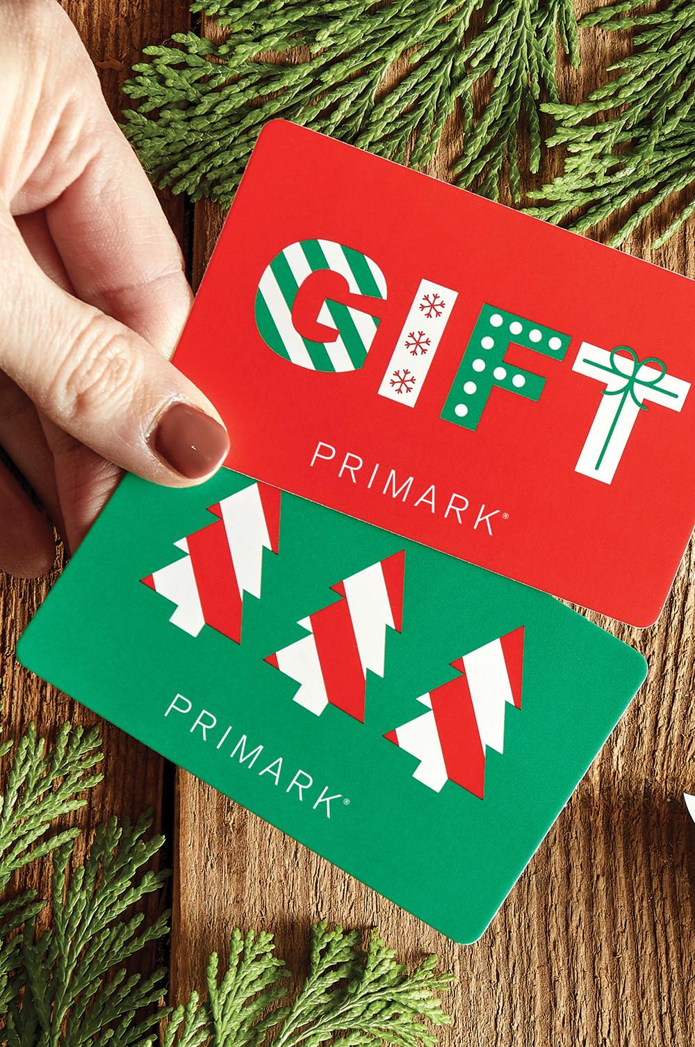 Primark gift deals card