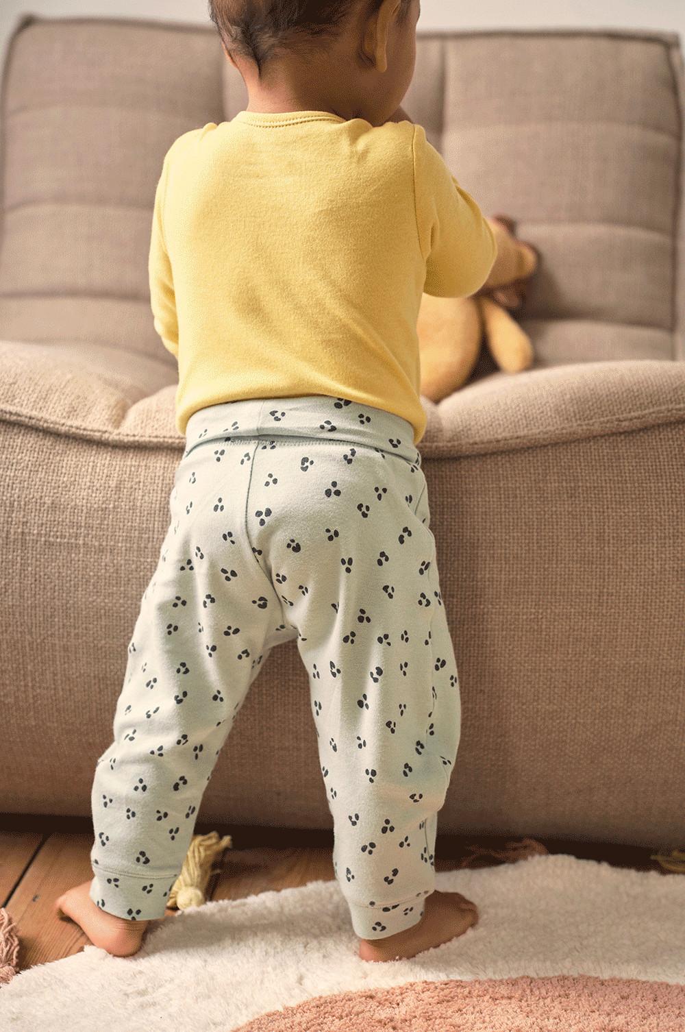 Baby standing by Sofa