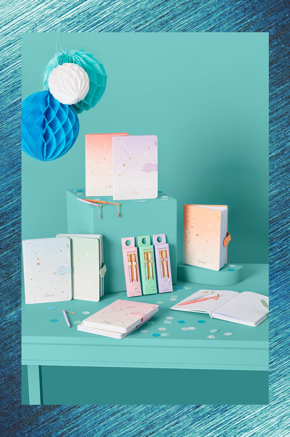 Zodiac pen and journal