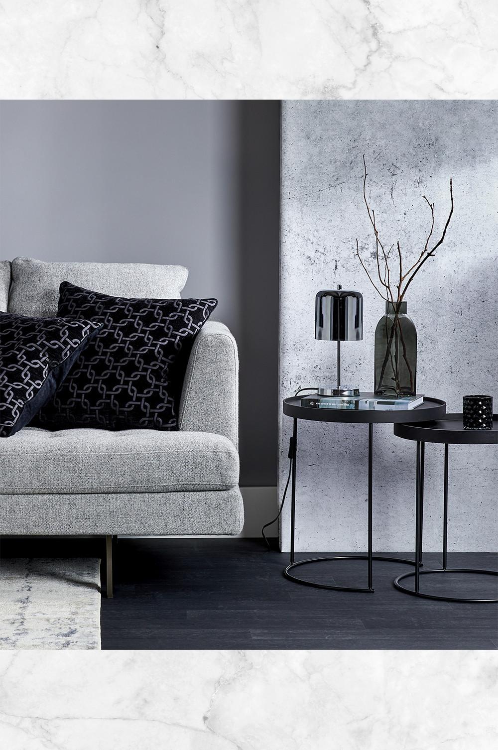 Calming sofa and coffee table image