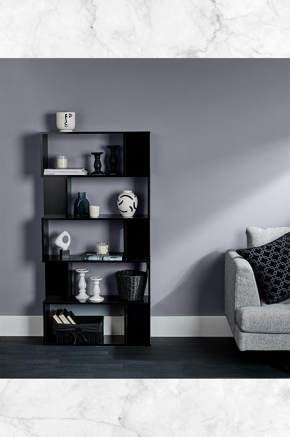 Living room shelves image