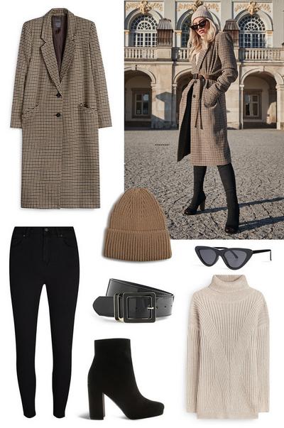 Winter Coat Influencer Style, Primark Faux Fur Coat 2019