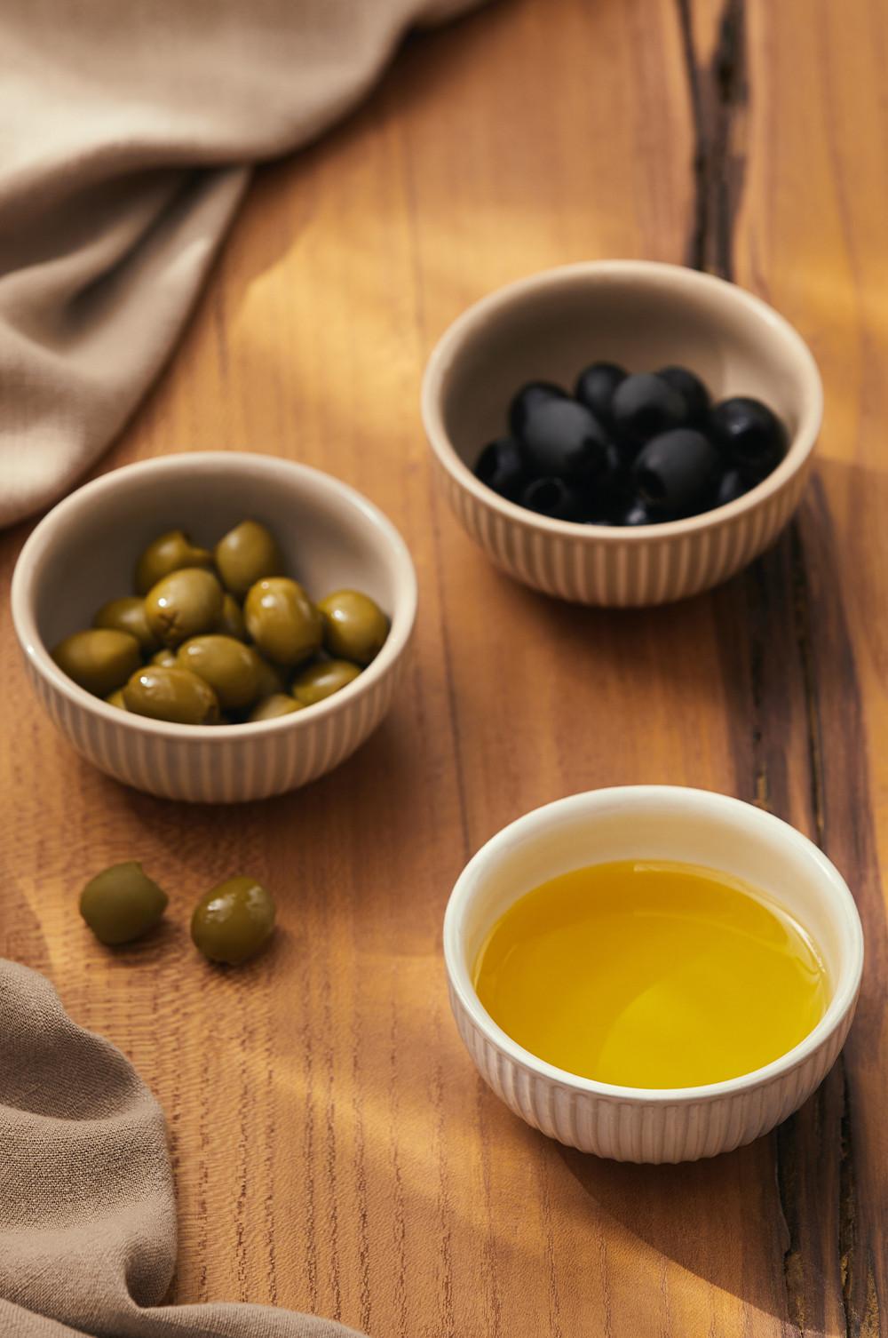 Ingredientes Fairtrade de mezcla de aceite de oliva