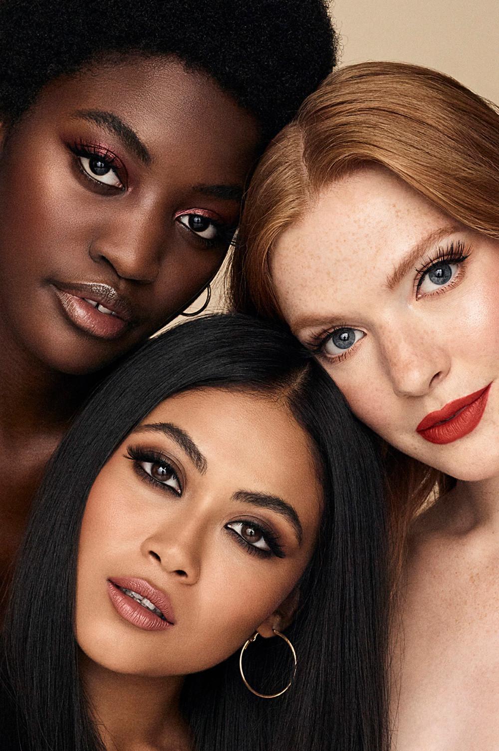 Models wearing Jena Frumes Primark makeup