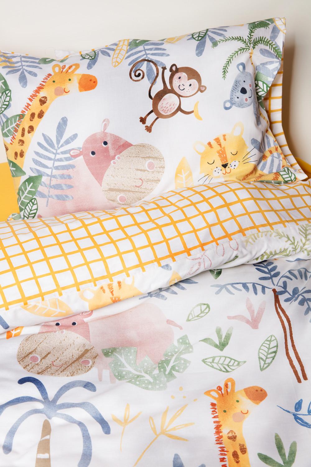 kids jungle bedding