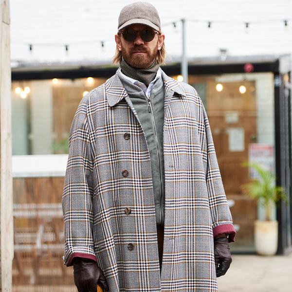 Londonski teden moške mode, delček slike