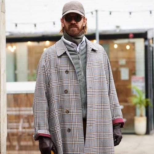 Londonski teden moške mode, delček slike