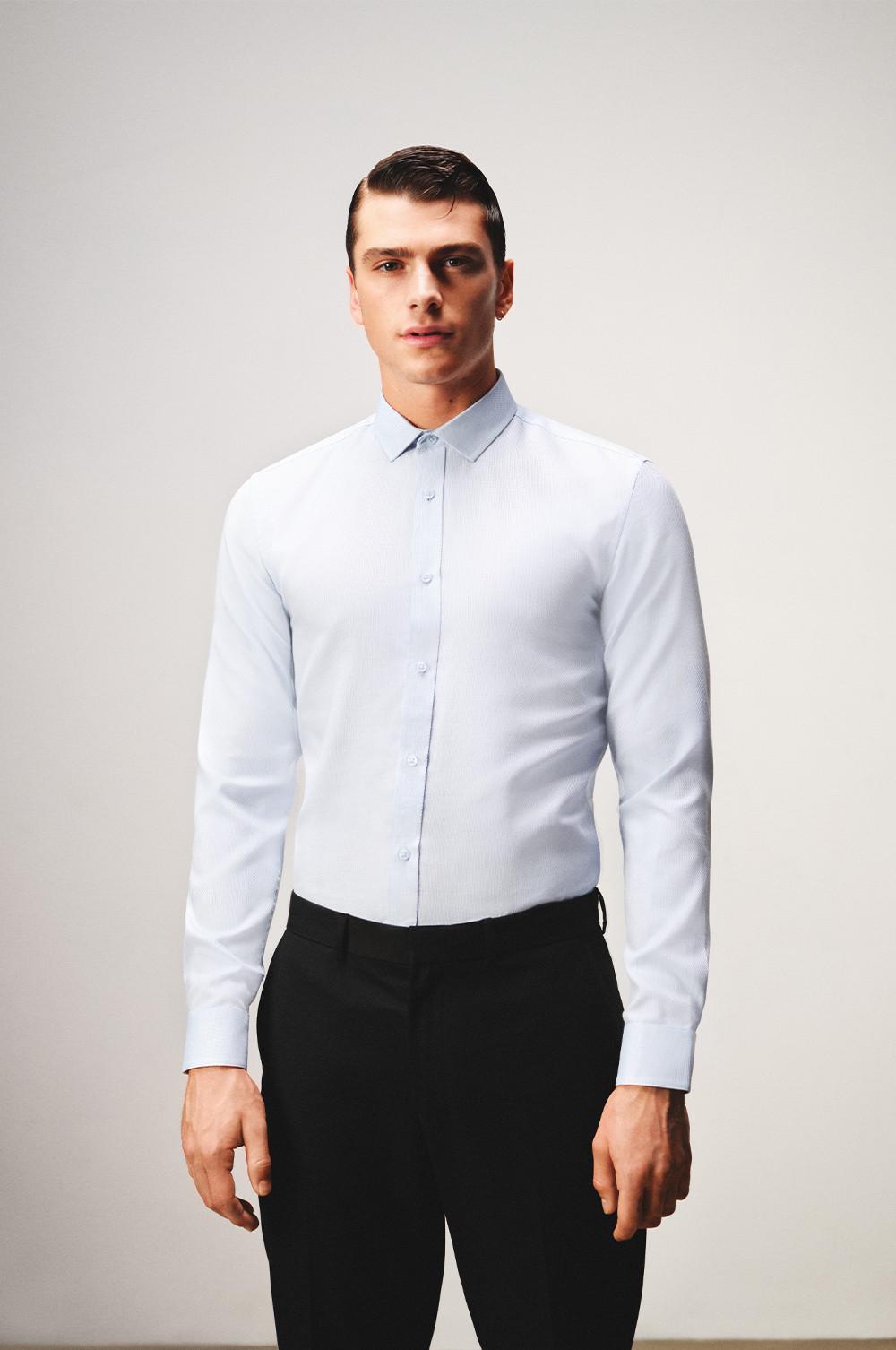 Blue formal shirt