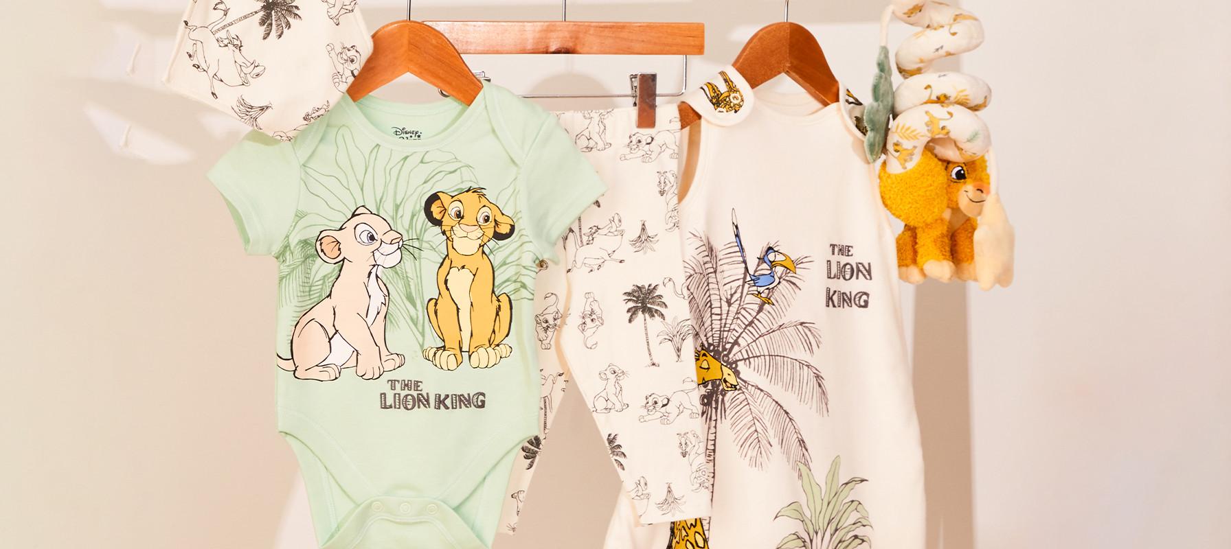 Disney's The Lion King Babywear on hangers