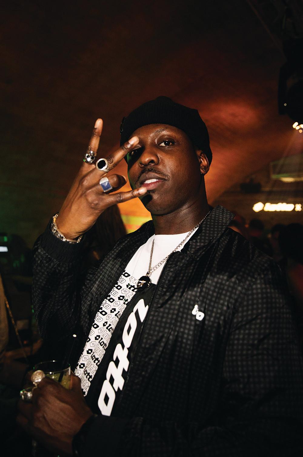 Jamal Edwards habillé en Lotto X Primark