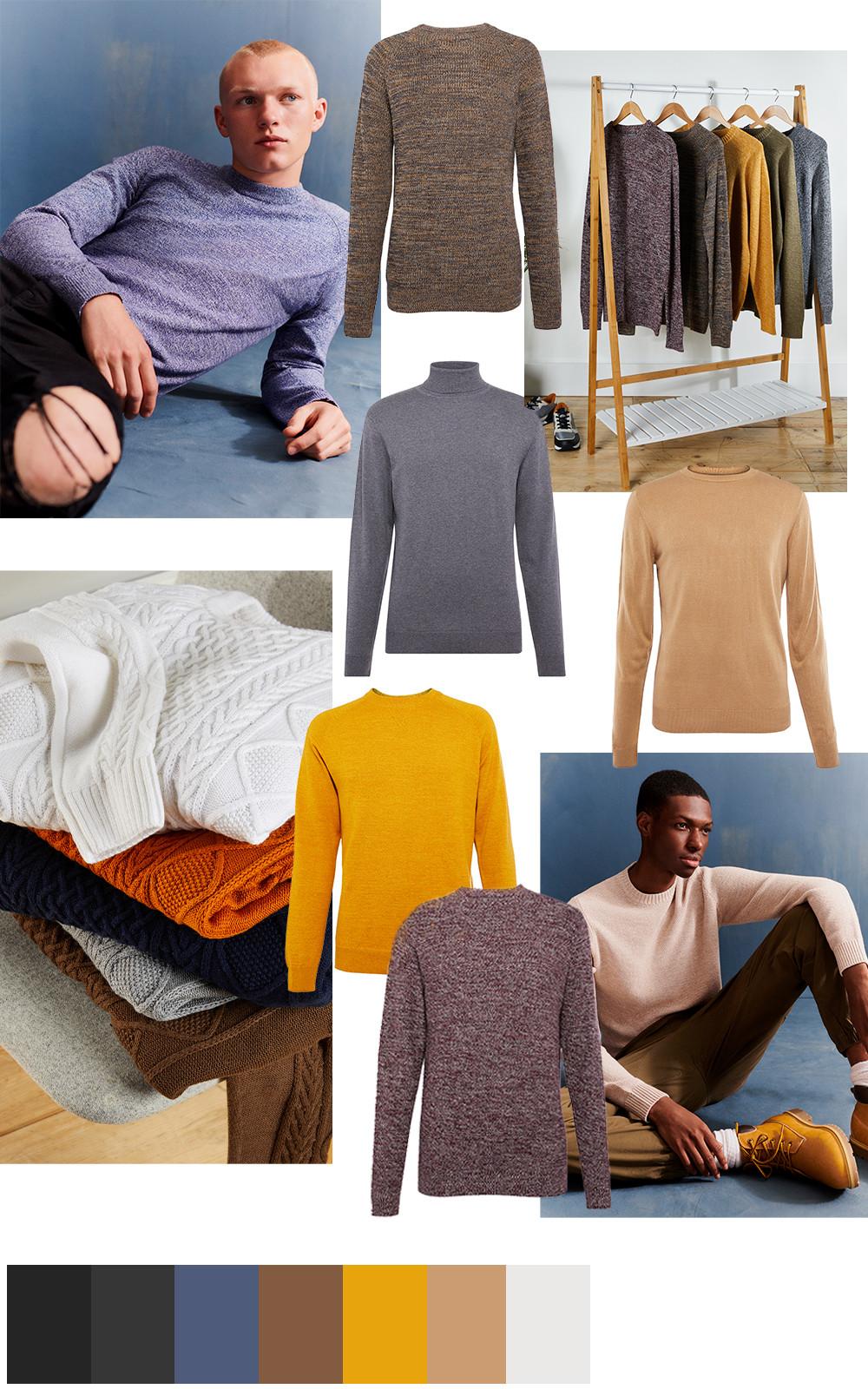roll neck jumper mens primark