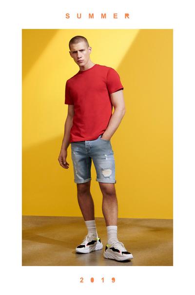 Primark moda masculina Estilo livre de verão