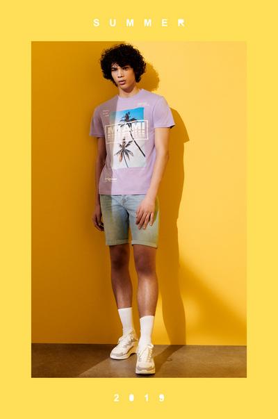 Primark moda masculina Estilo livre de verão