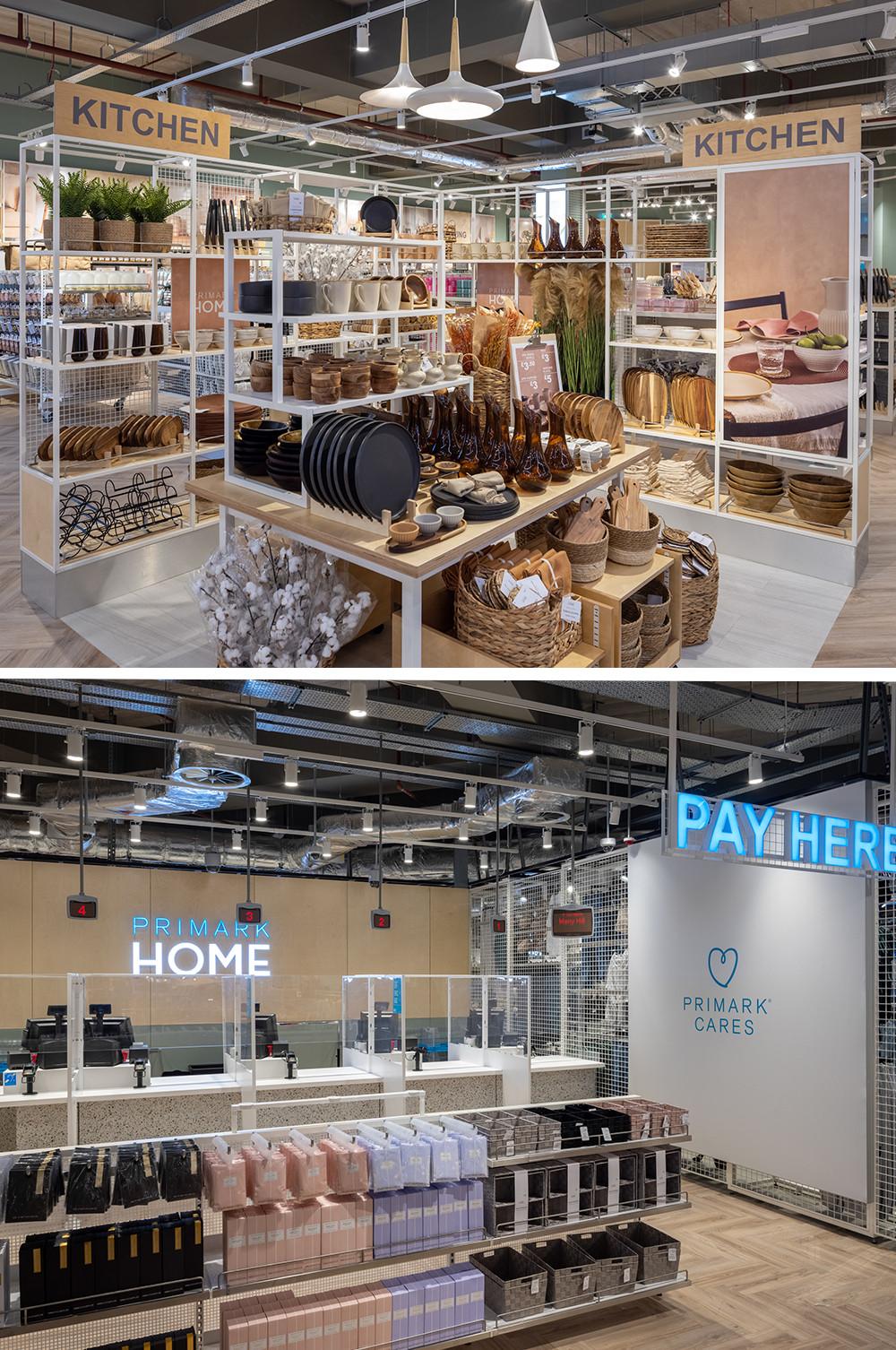 Primark Home Lifestyle: Exposição moderna que transmite conforto durante as  compras – Mercaurantes