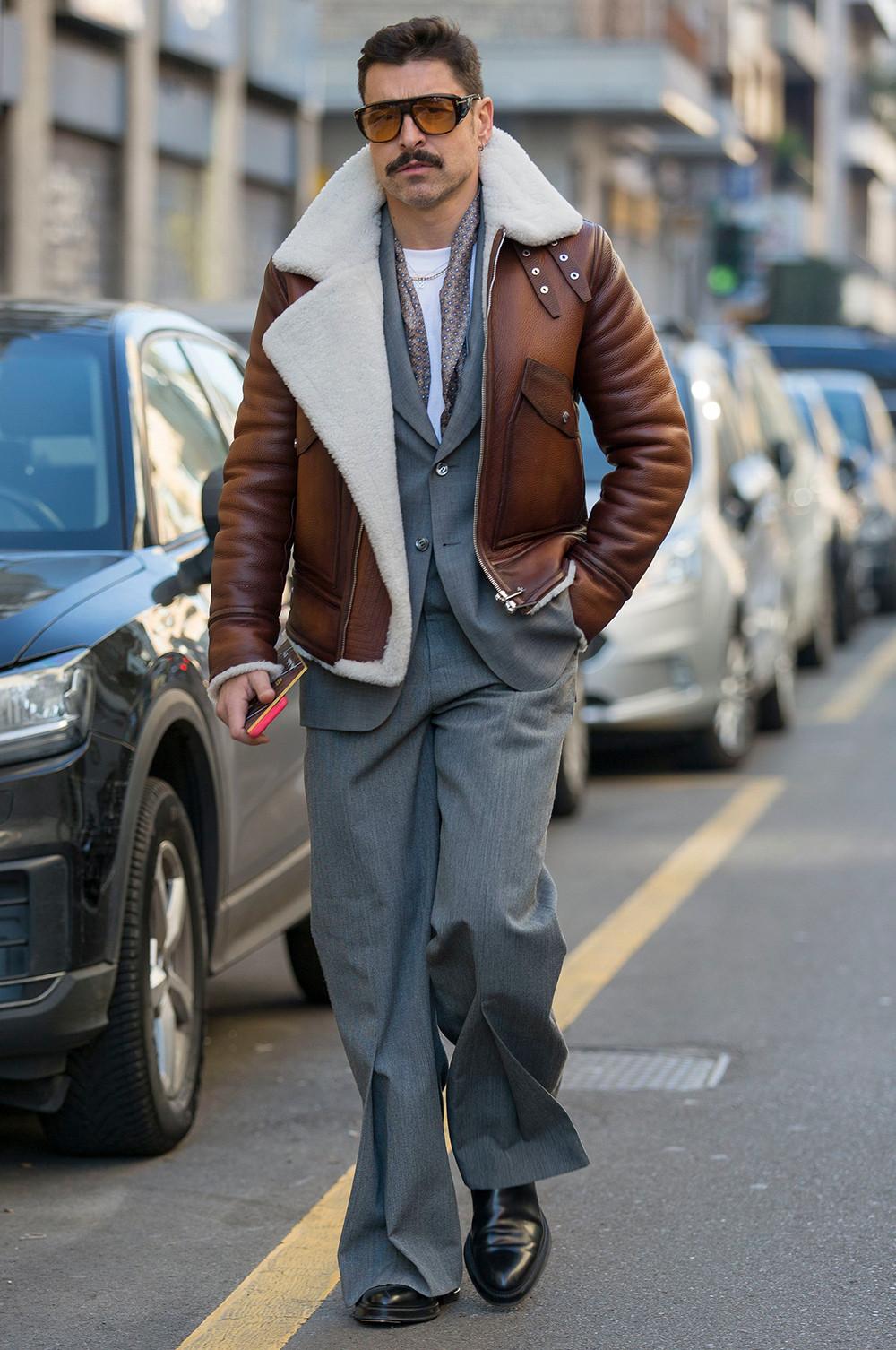 Milan fashion week look 3