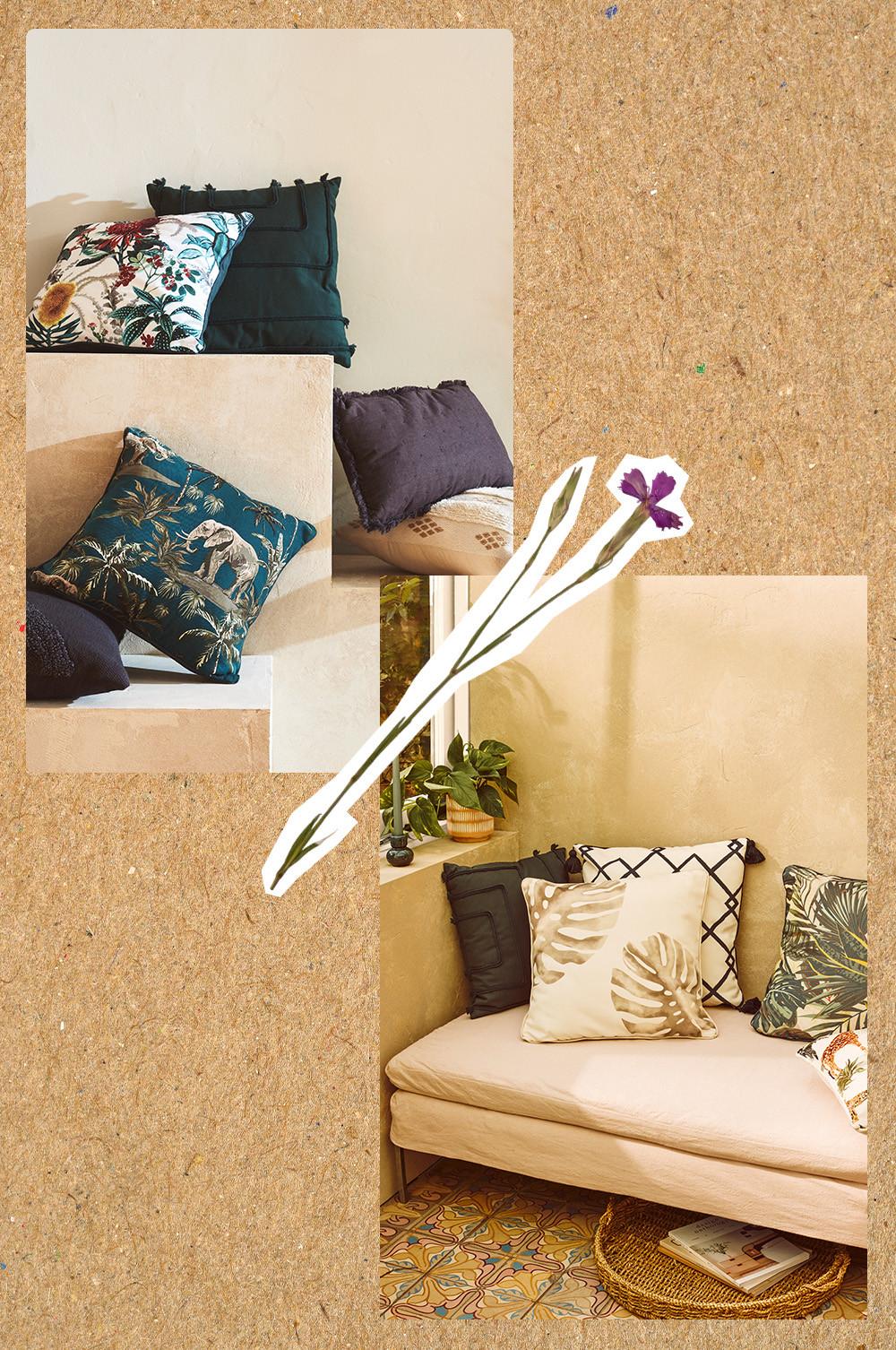 rustic cushions