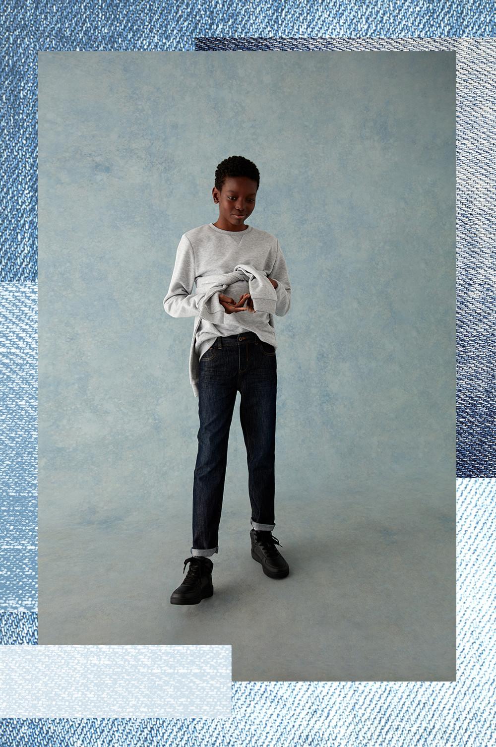 Jeans met rechte pijpen