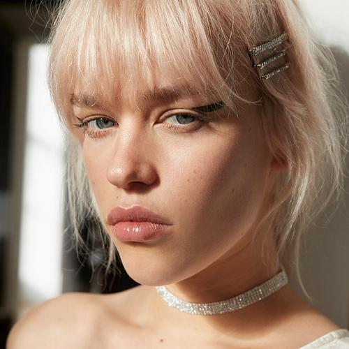 gargantilha de brilhantes