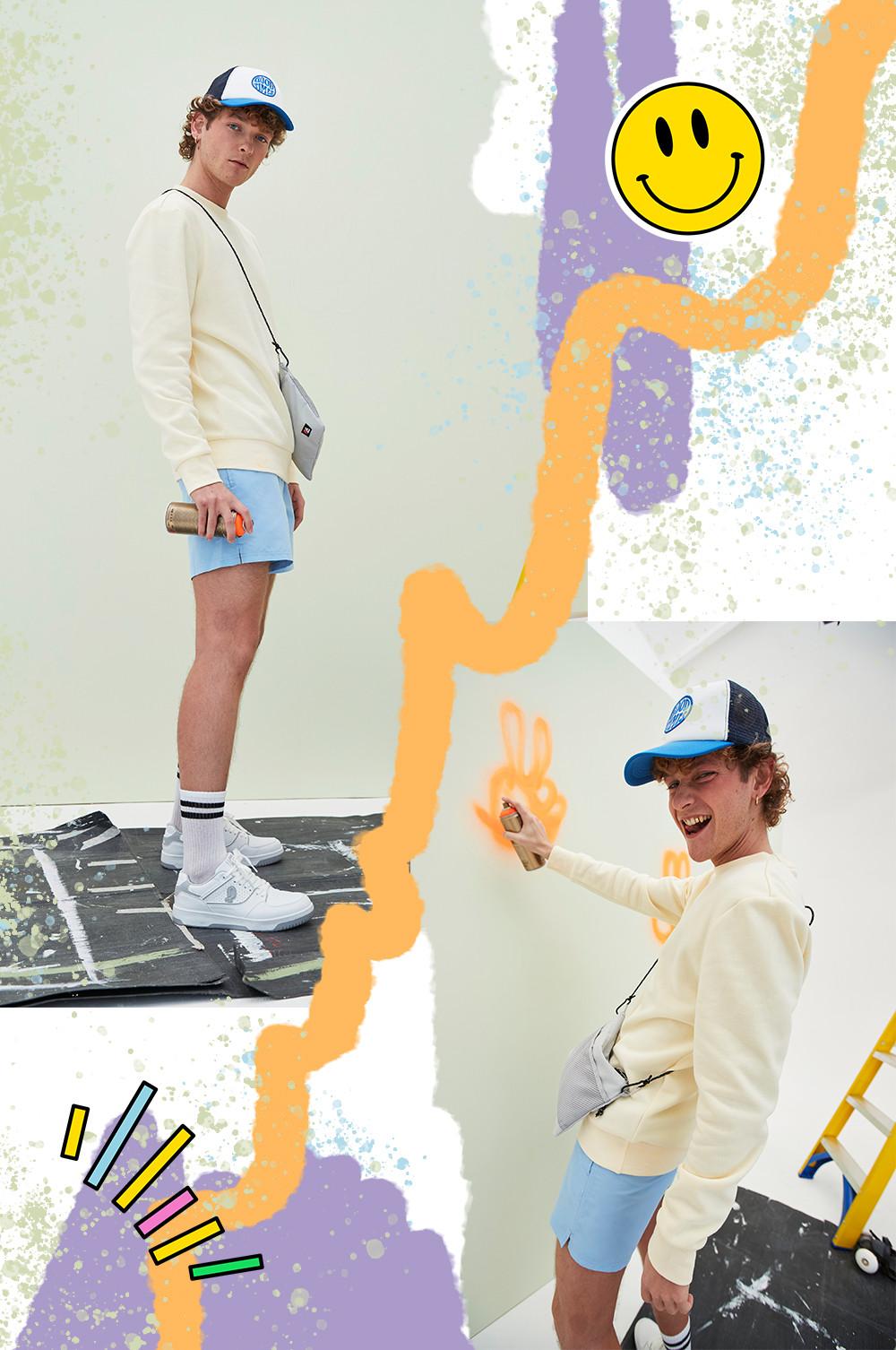 Tenue homme version années 90