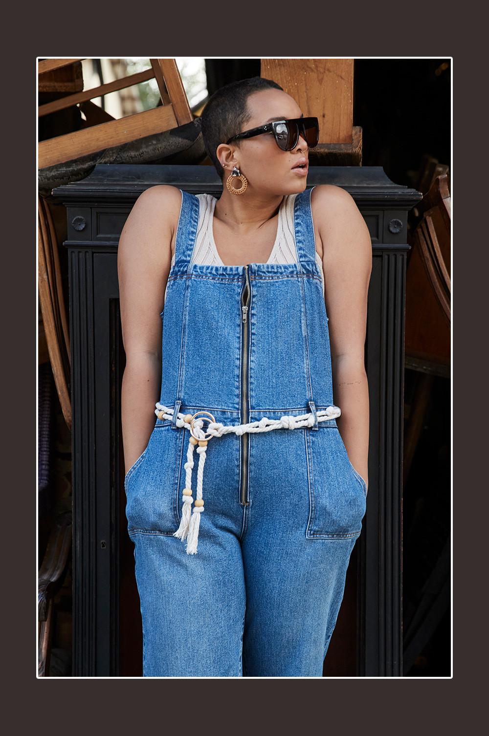 primark denim jumpsuit