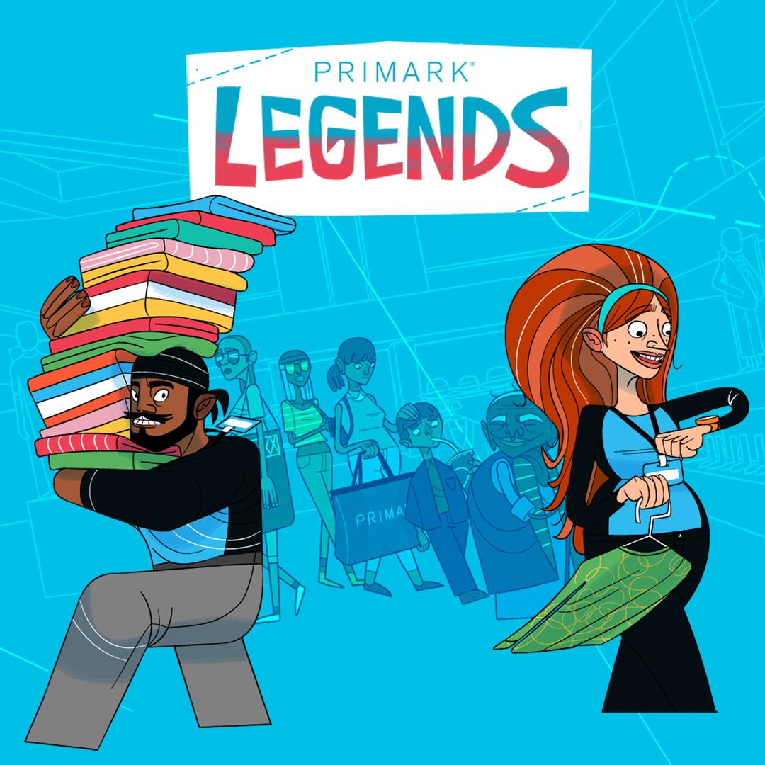 Primark legends banner image