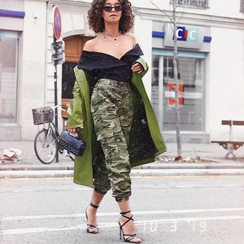 ladies camouflage trousers