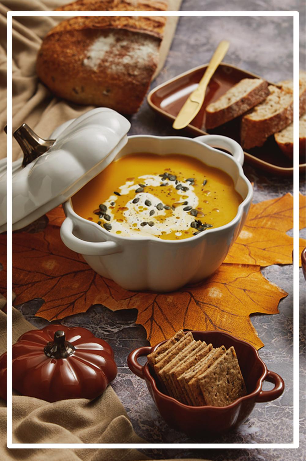 Pumpkin Serving Dish