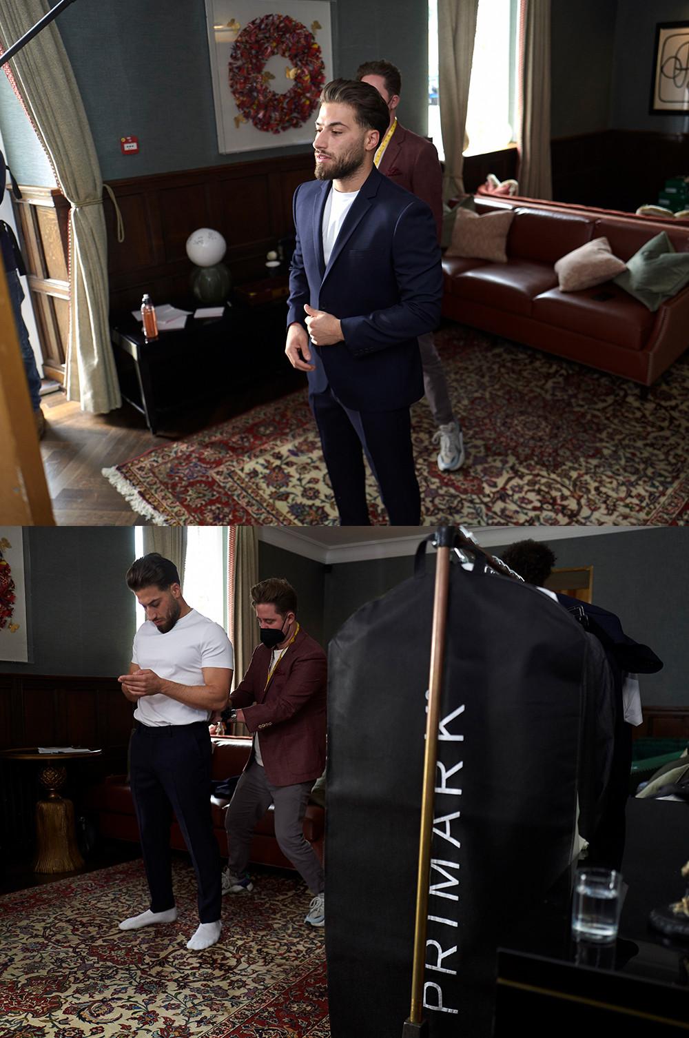Soccer Aid X Primark 2021 Suit Fittings Behind The Scenes. Primark