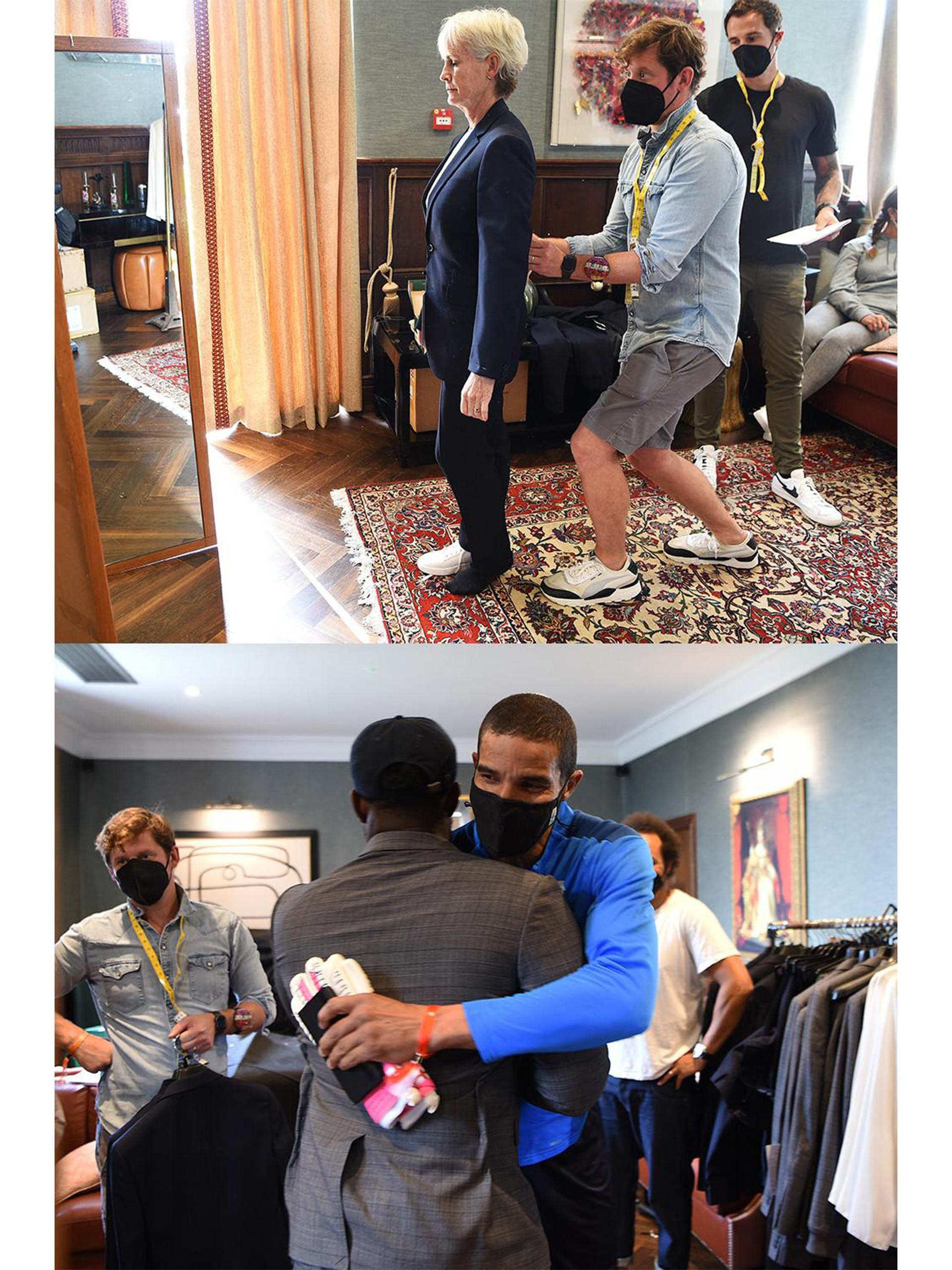 Soccer Aid X Primark 2021 Suit Fittings Behind The Scenes. Primark