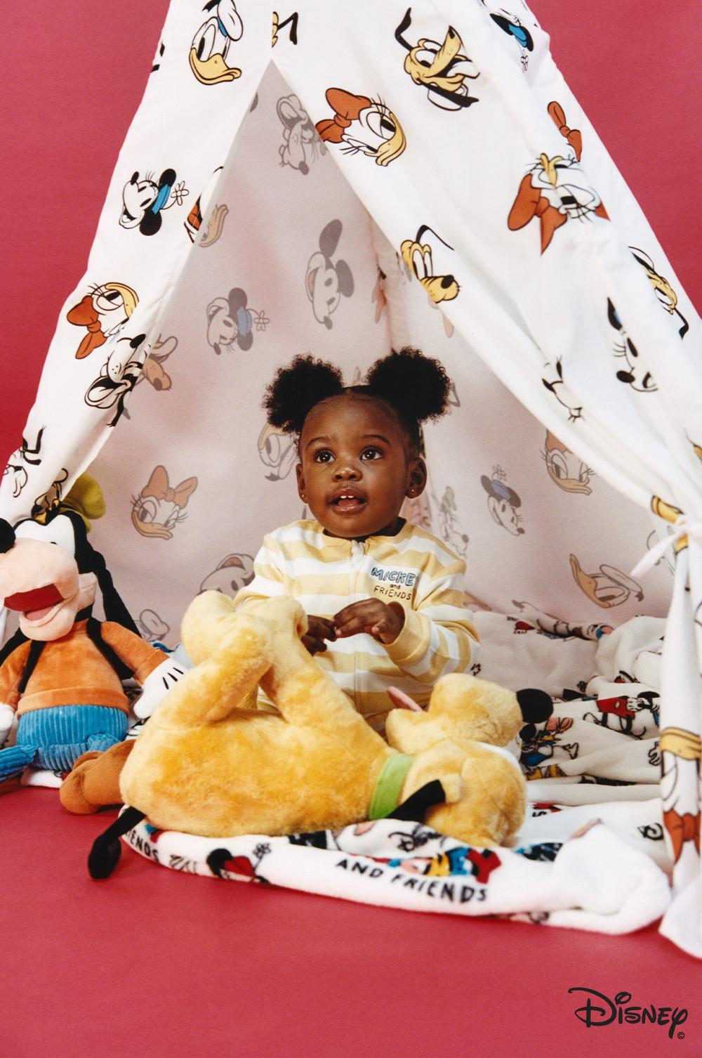 Child in tepee