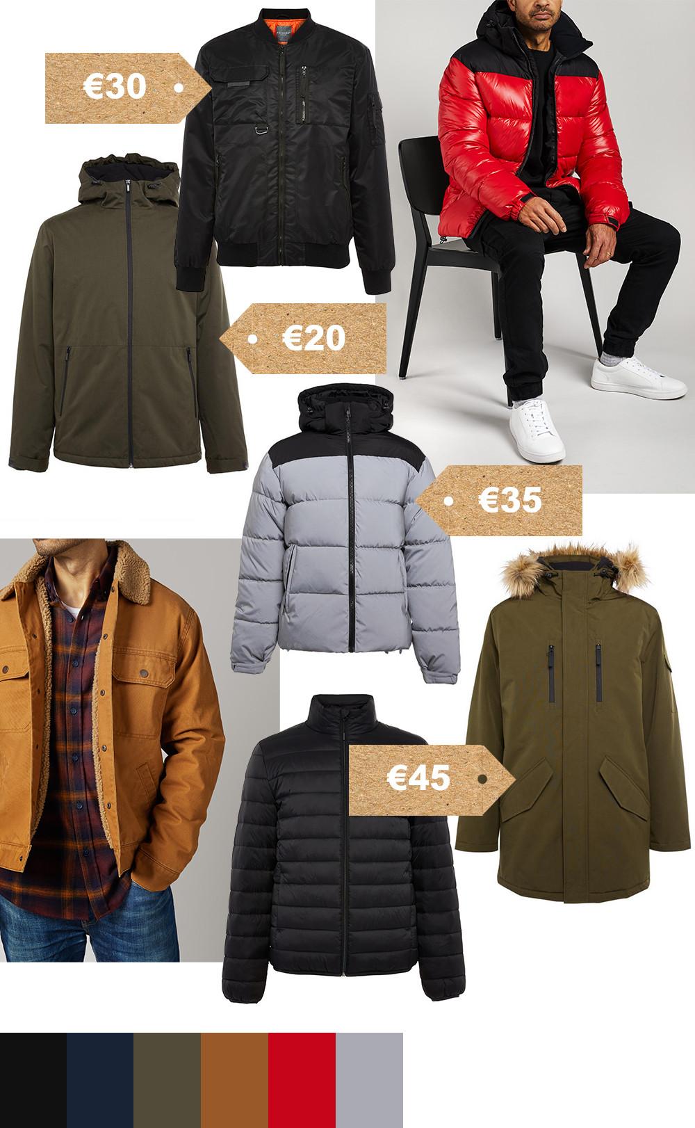 Vêtements d'extérieur pour homme à partir de 20 € | Primark