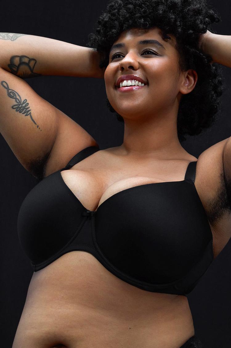 Primark flooded with praise for using woman with rolls and stomach hair to model lingerie