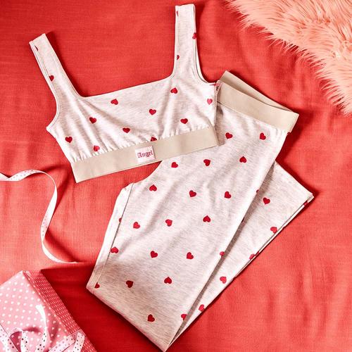 Walentynkowe piżamy