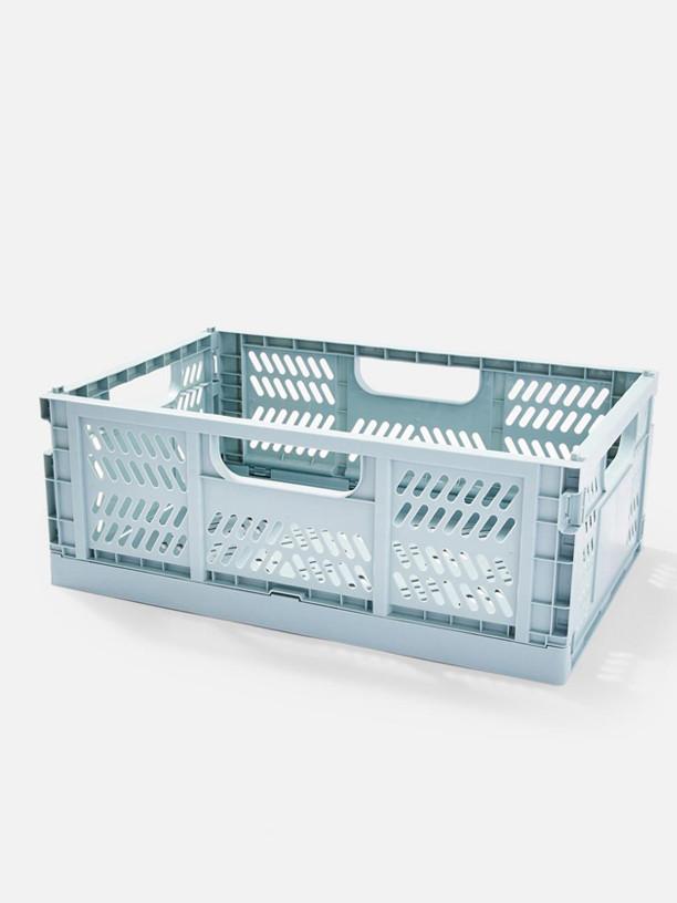 Blue storage basket