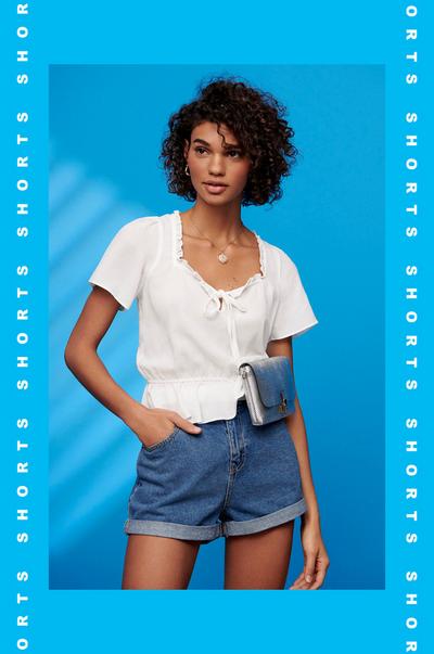 Imagem de Primark moda feminina pernas à mostra