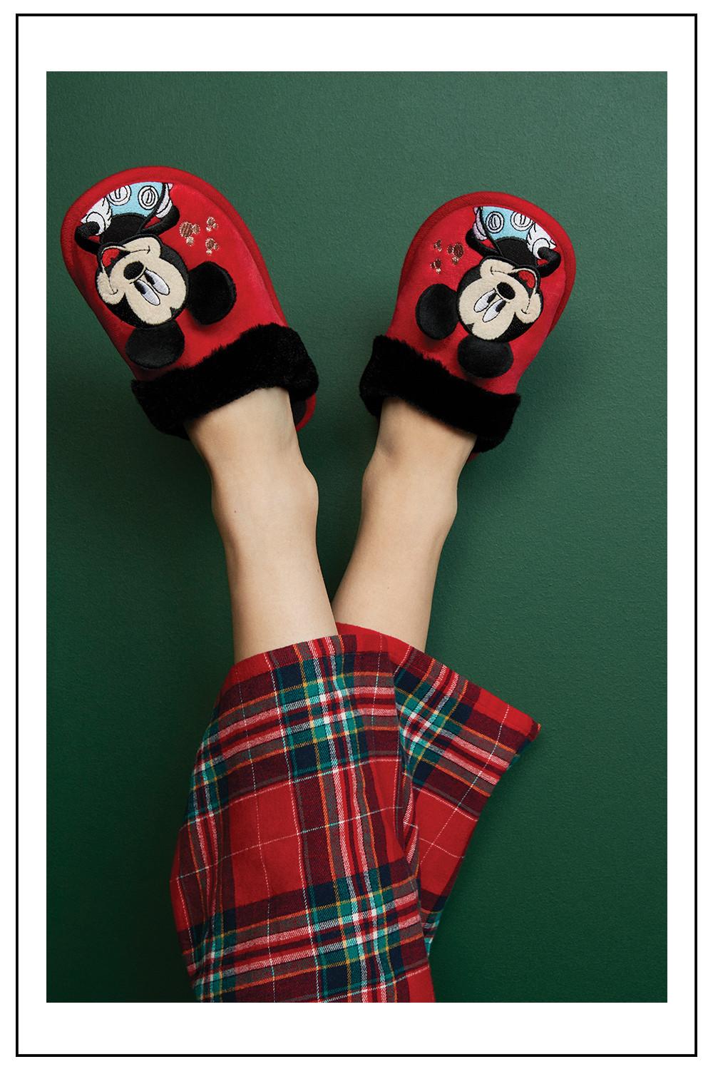 pantuflas de mickey mouse